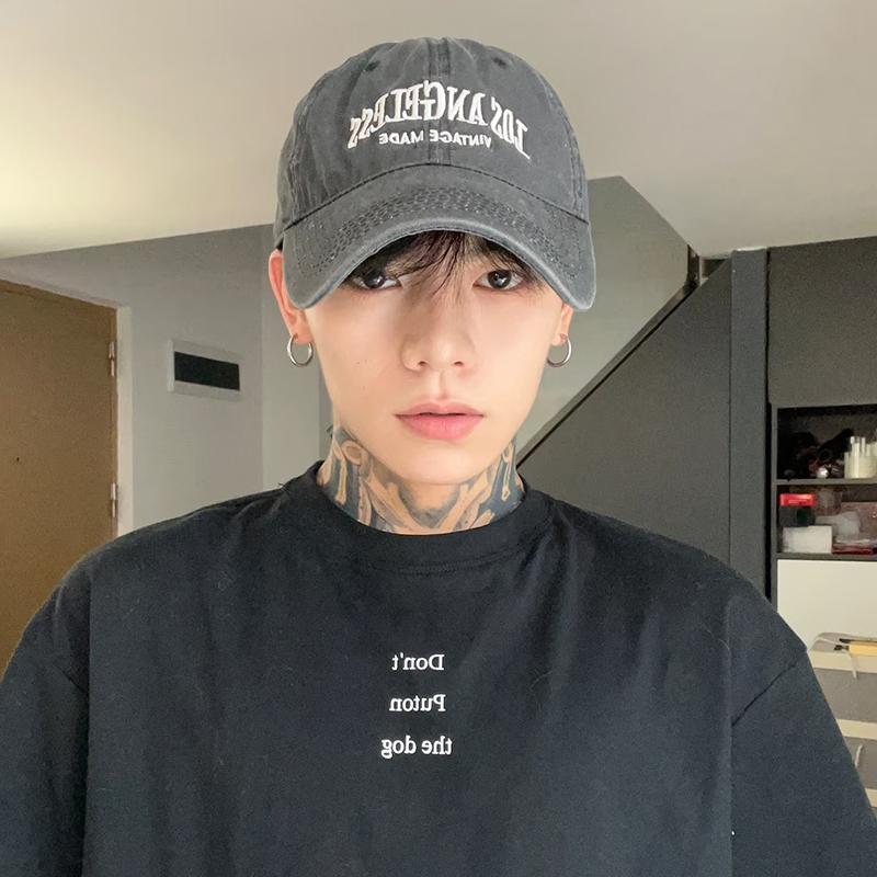 男士韩版百搭鸭舌棒球帽