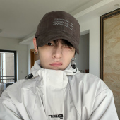 鸭舌帽男款 大头围棒球帽宽帽檐大脸显脸小2025新款 加大加深大帽檐