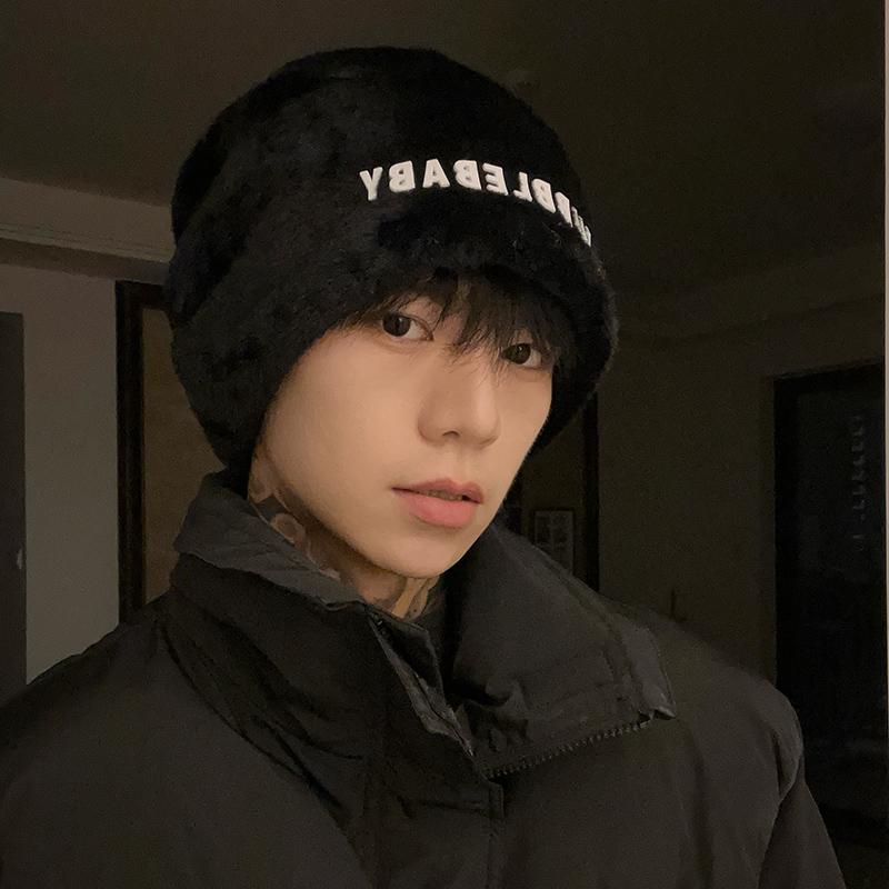 冷帽子显脸小秋冬季保暖护耳潮牌