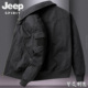 男春秋宽松大码 JEEP吉普工装 夹克衫 休闲上衣服潮流复古飞行员外套