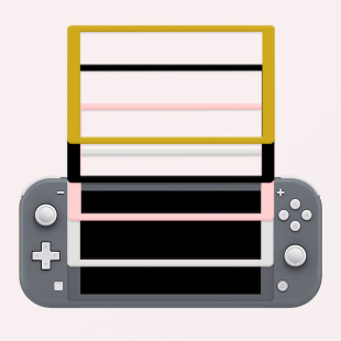 任天堂Switch Lite钢化膜掌机保护贴膜高清防爆NSL游戏机膜彩边膜