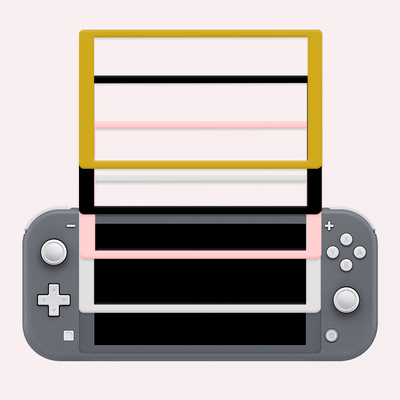 switchLite彩边钢化膜