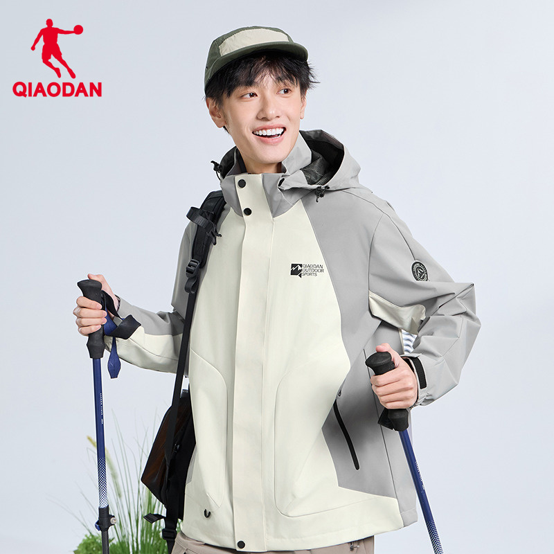 【商场同款】乔丹梭织男外套防泼水防风户外风衣外套QDFFD3253121