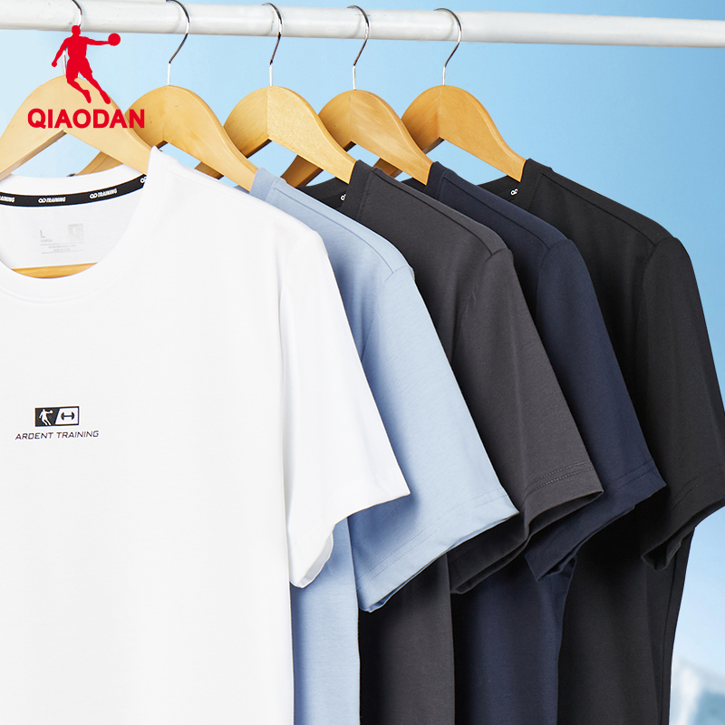 中国乔丹短袖t恤男夏季新款T恤薄