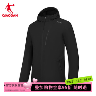 连帽上衣外套EFD33241715A 乔丹运动防水风衣男士 商场同款