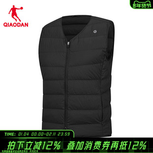 【商场同款】乔丹马夹女款保暖羽绒服百搭羽绒马甲QDEKD2254037