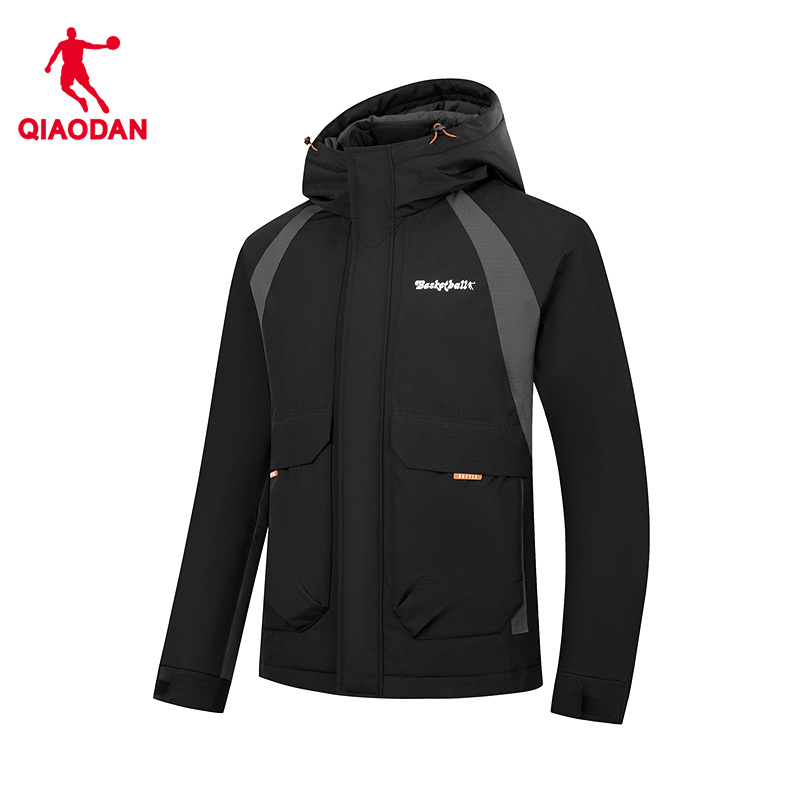 商场同款乔丹官方旗舰店男款羽绒服防风防泼水外套男QDAGM3261014