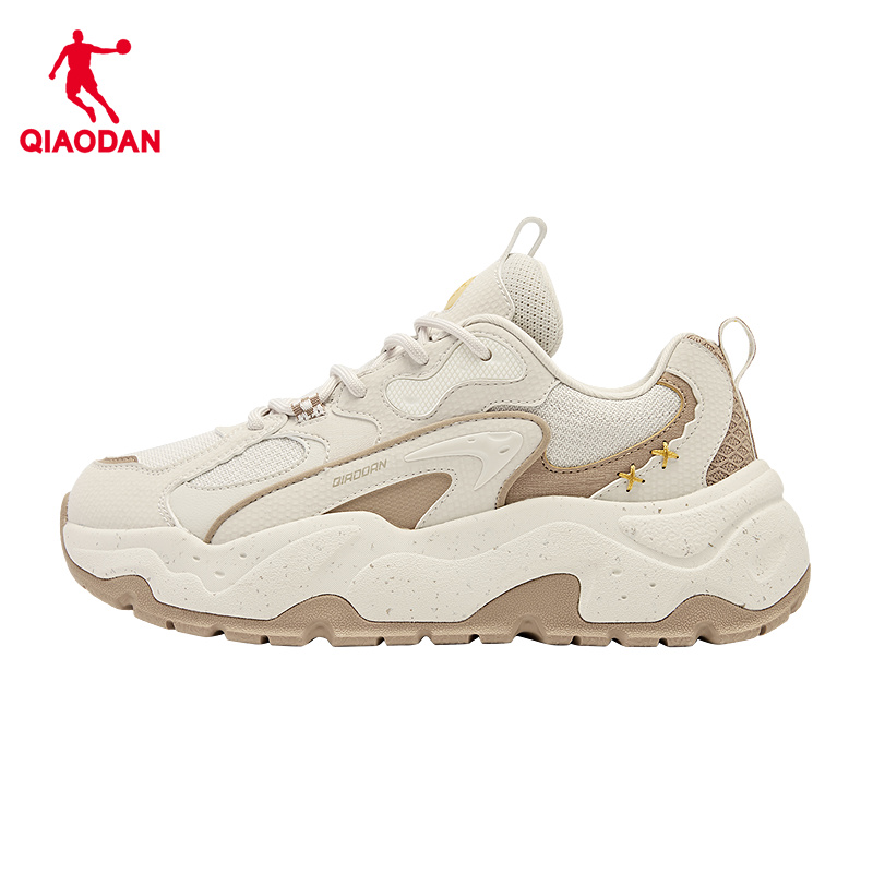 【商场同款】乔丹泡芙鞋运动鞋女休闲鞋厚底老爹鞋QDL042254450