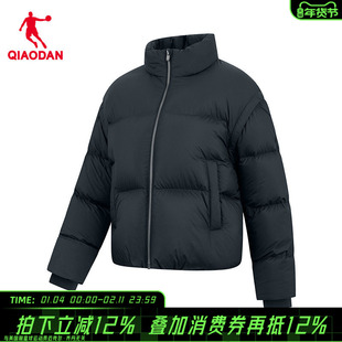 商场同款乔丹官方旗舰店女款羽绒服面包服保暖外套女QDEGM2254364