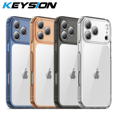 适用新款iPhone 17 Pro Max防摔手机壳苹果17Pro精孔镜头保护壳简约低调个性时尚潮流高级感男女款透明保护套