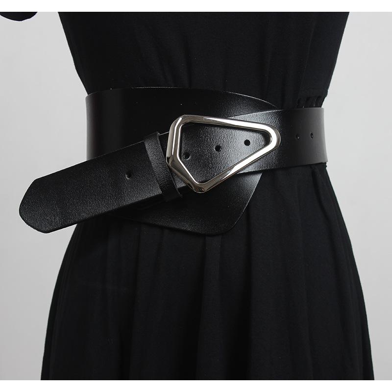 衣服皮带女装饰束腰配裙子西服外套毛衣大衣时尚腰带宽女腰封腰饰
