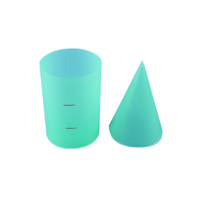 圆柱圆锥体教具圆柱体体积表面积圆锥体积比小学六年级上册数学教具学生用表面积公式推导学具6年级计算公式