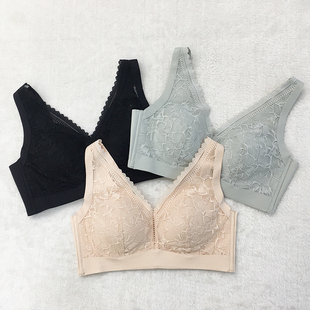 佳妮婷蜜诗卡养护文胸新品爆款侧收聚拢背心式蕾丝性感睡眠内衣59