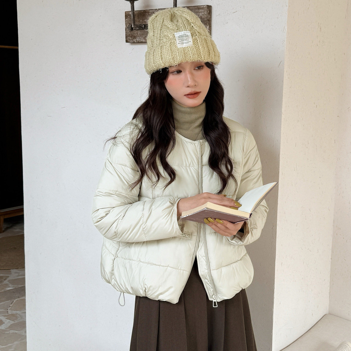2026秋冬女短款小个子羽绒棉服
