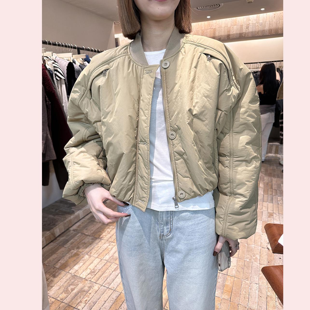 韩版加厚宽松显瘦棒球棉衣女