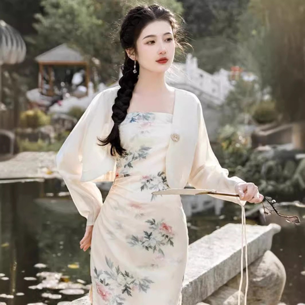夏季新中式防晒薄款开衫女外搭