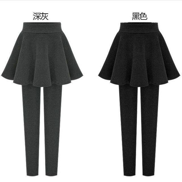 加绒加厚裙裤一体假两件包臀打底裤女2025年冬新款外穿保暖长裤子,女装/女士精品,打底裤,淘宝优惠券,粉丝福利购,淘宝优惠卷