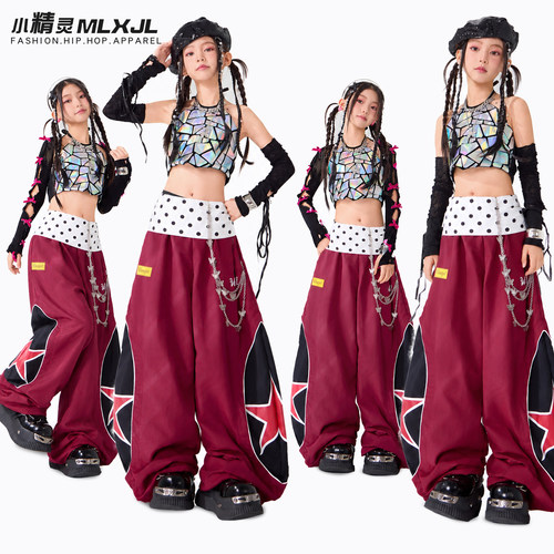 女童爵士舞服装少儿jazz街舞