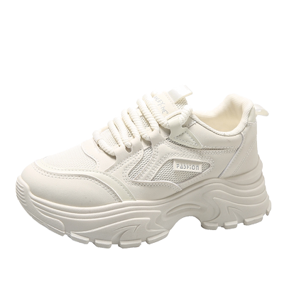 踩屎感轻便老爹鞋女软底显脚小