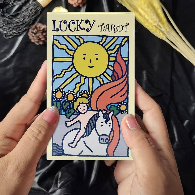 lucky tarot 可爱卡通幸运卡罗牌塔 韦特牌