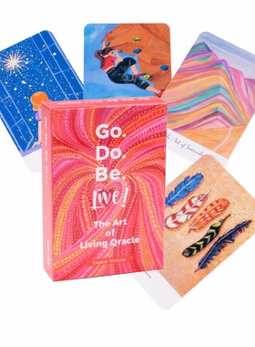 英文版好好生活正能量神谕卡 the art of living oracle deck