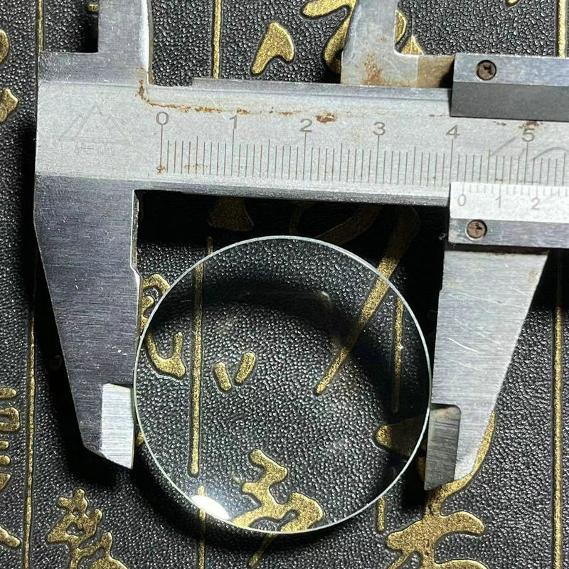 42mm直径玻璃放大镜片双凸4.2CM凸透镜15倍阅读鉴定检验工具包邮