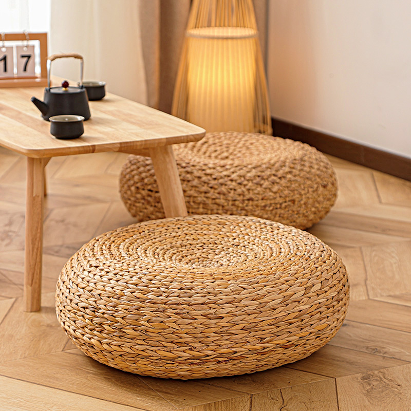 蒲团坐垫手工编制榻榻米垫