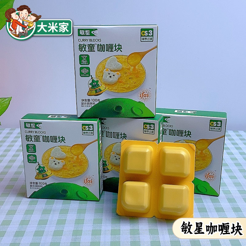 敏星无小麦果蔬咖喱块拌饭酱