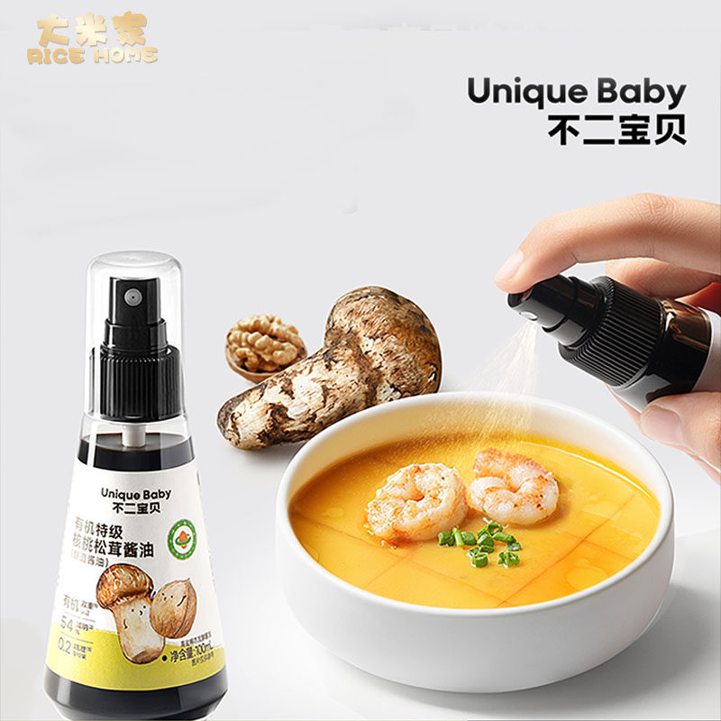 不二宝贝有机特级核桃松茸酱油