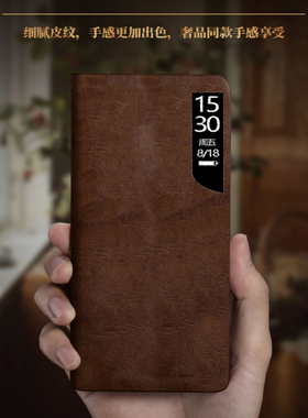 适用小米mixfold3折叠屏手机壳小米mixflod3保护翻盖式皮套fold3全包F0LD防摔Mlxfold3男女款潮牌高档