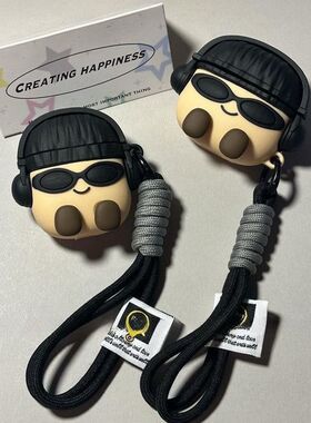 潮酷土豆airpods 4保护套四代保护壳airpodPro2适用苹果耳机套3代