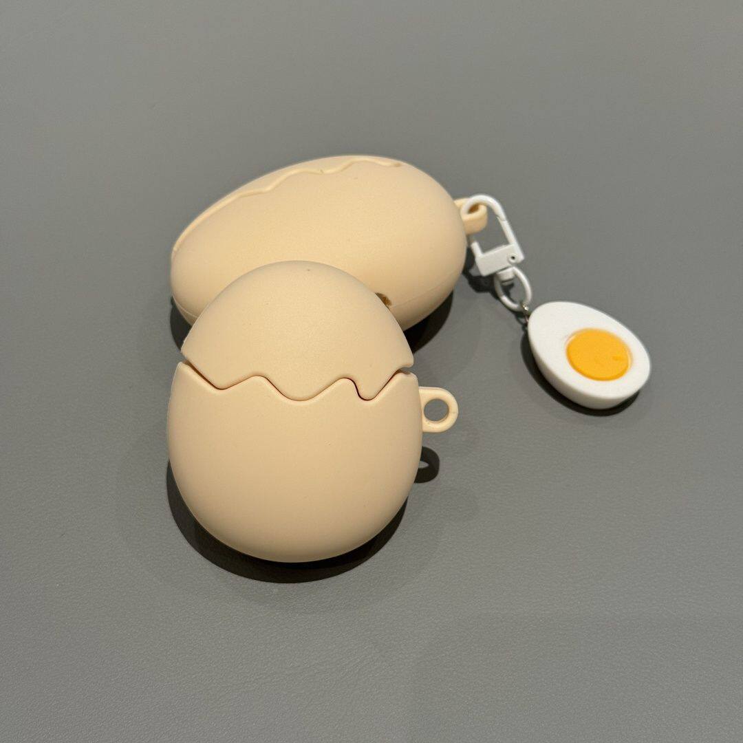 搞怪鸡蛋适用airpods 4保护套四代保护壳airpodPro2苹果耳机套3代