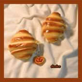 趣味硅胶立体牛角包面包适用airpods4保护套苹果1 2代蓝牙耳机壳pro3