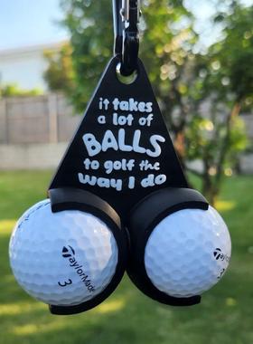 跨境新品 Golf Ball Holder Funny Golf Gifts 创意高尔夫球支架