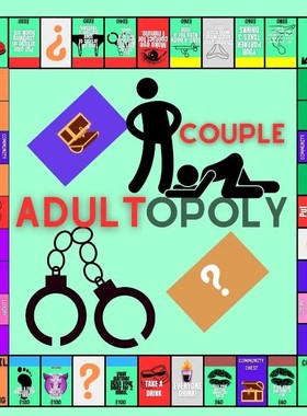 2024新品 Couple Board Game 情侣棋盘游戏情侣游戏卡纸桌游道具