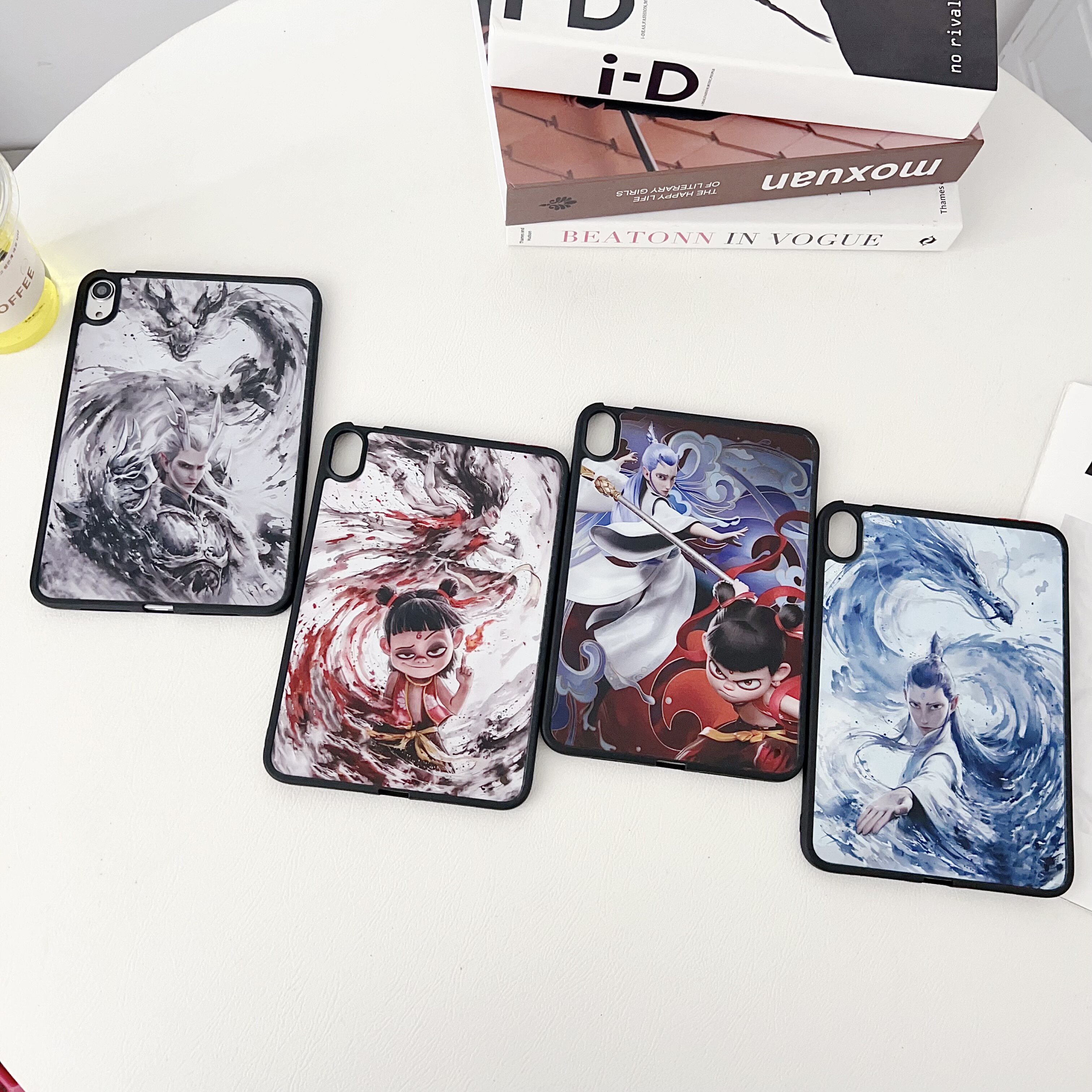 哪吒敖丙适用苹果ipad10代平板保护套ipadair6 2024肤感硬壳mini6/air5/air2防摔ipadpro2022时尚ipad9代个性