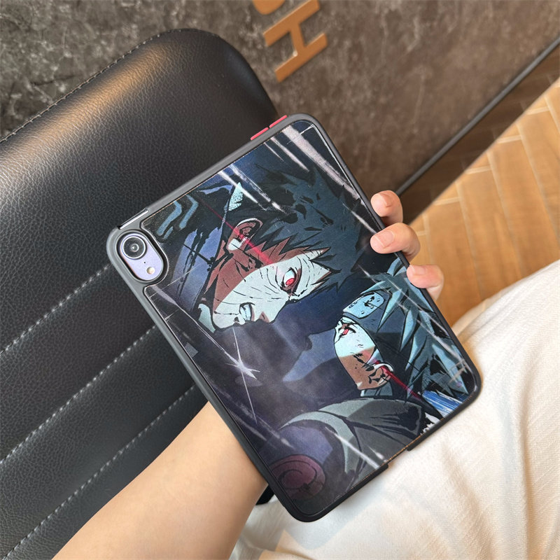 带土卡卡西适用苹果ipad10代平板保护套ipadair6 2024肤感mini6/air5/air2防摔ipadpro2021时尚ipad9火影忍者