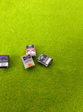 迷你烟盒 仿真微缩食玩 场景模型 Dollhous娃娃屋配件