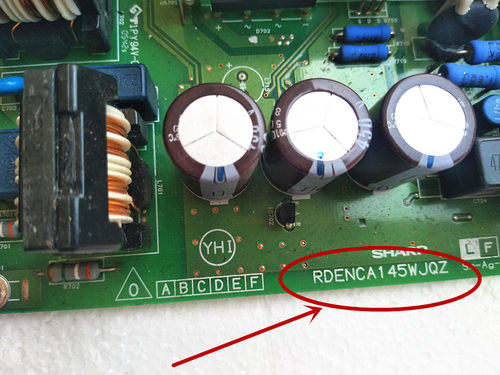 原装夏普32AX3 32GA5 37AX3 37GA5电源板RDENCA145WJQ质保三个月