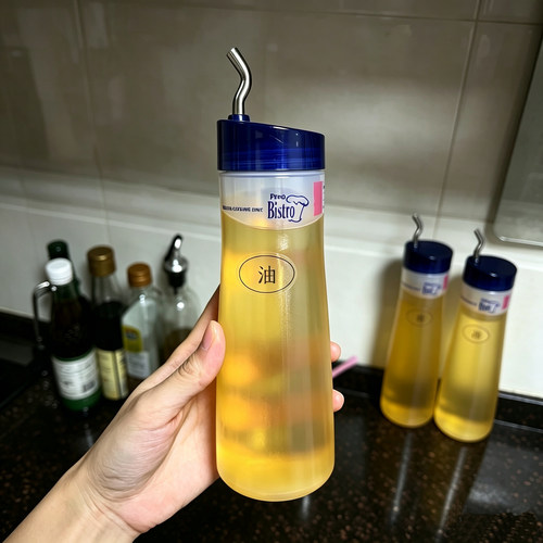 油壶家用厨房不挂油酱油瓶香油醋调料瓶正品油罐小号沙拉酱挤压瓶