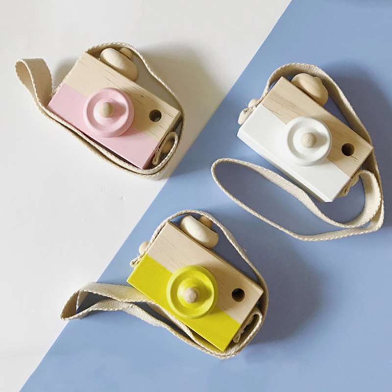 ins摄影道具木质小仿真模型相机儿童潮拍创意婚纱照旅拍摄照相机