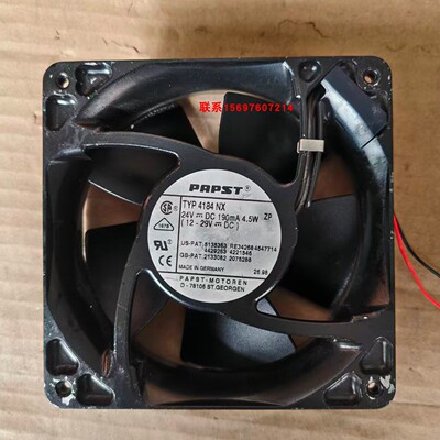 TYP 4184NX 24V 4.5W papst变频器散热风扇拆机包好