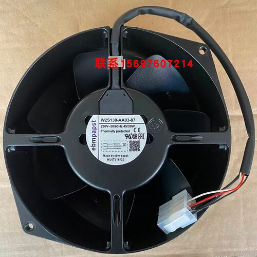 W2S130-AA03-87 M2S052-CA 德国进口电源控制机柜UPS电源冷却风扇