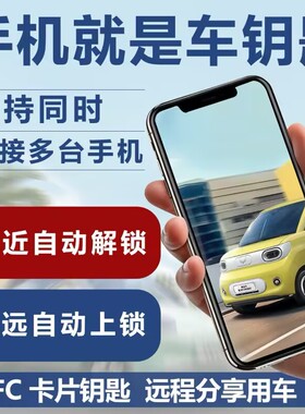 五菱宏光mini手机蓝牙钥匙迷你马卡龙之光EV无钥匙感应进入遥控