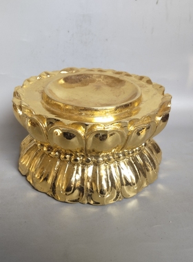 莲花底座黄铜现代客厅