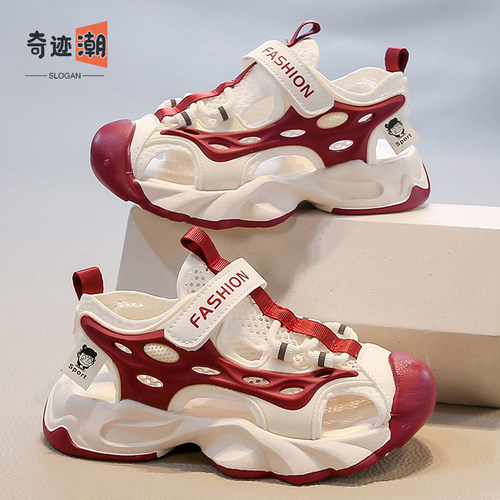 奇迹潮网红爆款高颜值儿童沙滩鞋