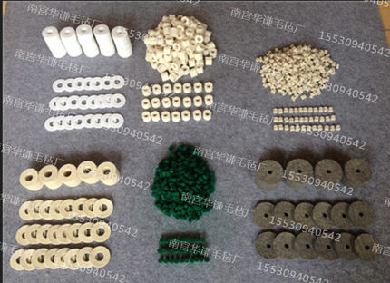 可订做多种规格毛毡垫 工业密封异型羊毛毡垫 吸油羊毛毡垫圈