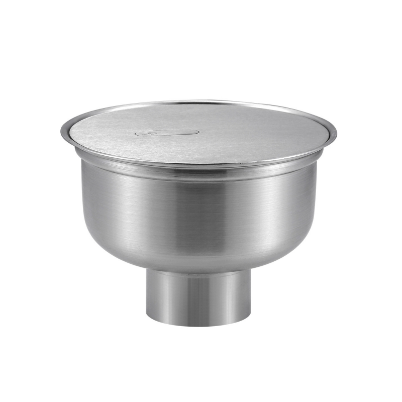 浴室卫生间304不锈钢洁净地漏 DN50/DN75/DN100 圆形排水地漏