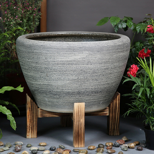 景德镇陶瓷鱼缸养鱼缸乌龟缸睡莲盆碗莲缸荷花缸特大号客厅水缸