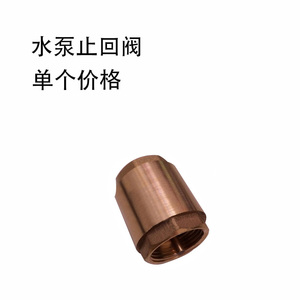 全铜两头内丝1寸 4分 6分水泵止回阀 水管弹簧单向阀 立式止回阀